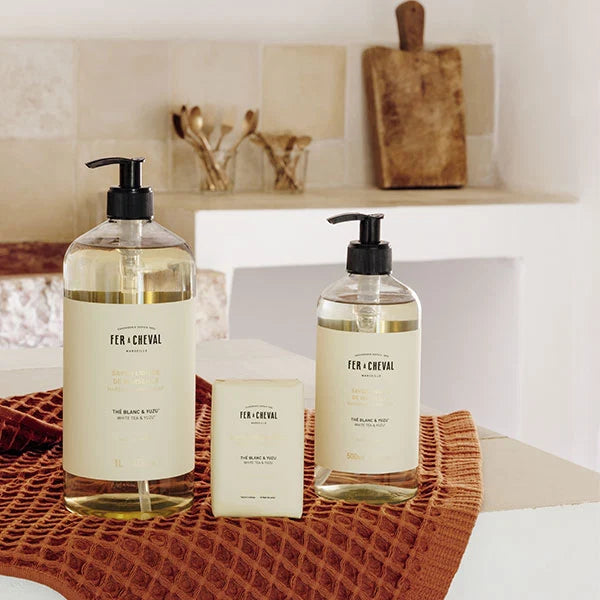 Perfumed Soap White Tea & Yuzu 125g パフュームソープ ホワイトティー&ユズ Fer à Cheval Japan フェール・シュヴァル公式