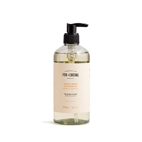 Marseille Liquid Soap White Tea & Yuzu パフュームリキッドソープ ホワイトティー&ユズ Fer à Cheval Japan フェール・シュヴァル公式