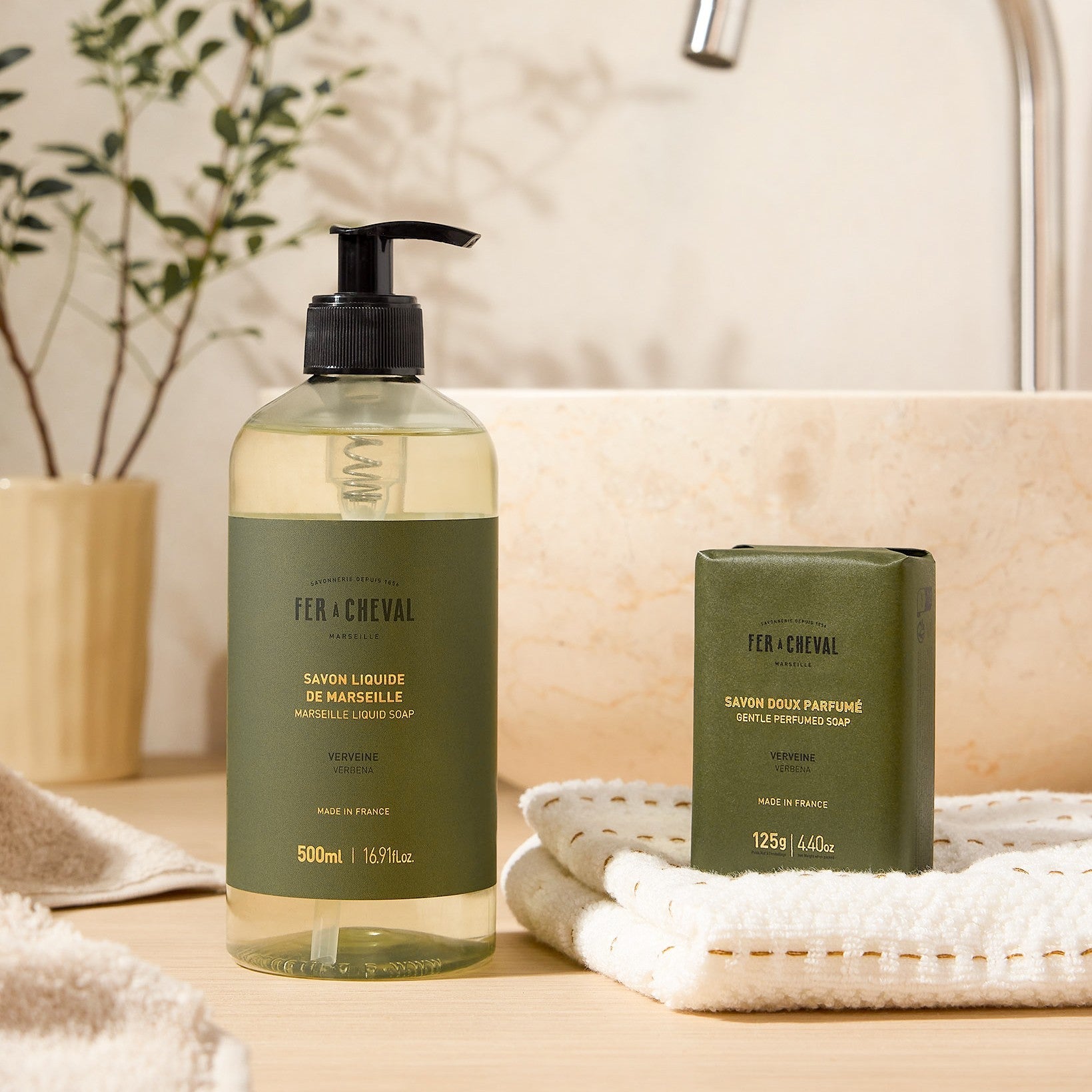 Perfumed Soap Orange Verbena  FAC パフュームソープ ヴァーベナ Fer à Cheval Japan フェール・シュヴァル公式