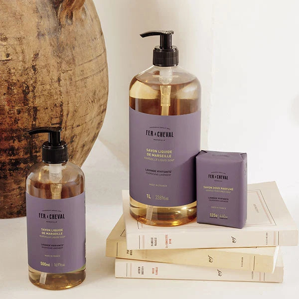 Perfumed Soap Energising Lavender 125g  パフュームソープ エナジャイジングラベンダー Fer à Cheval Japan フェール・シュヴァル公式