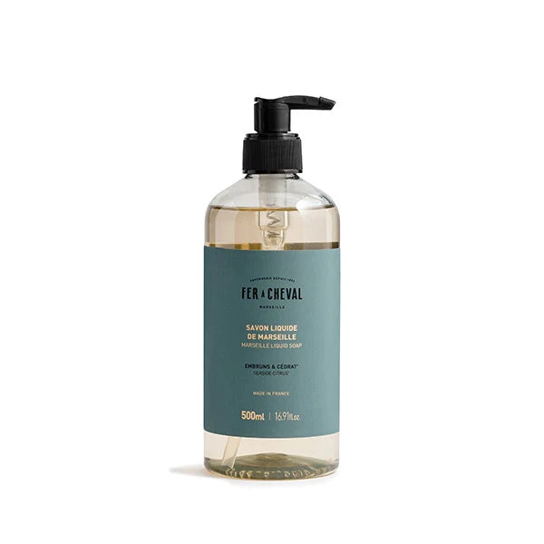 Marseille Liquid Soap Seaside Citrus  パフュームリキッドソープ シーサイドシトラス Fer à Cheval Japan フェール・シュヴァル公式